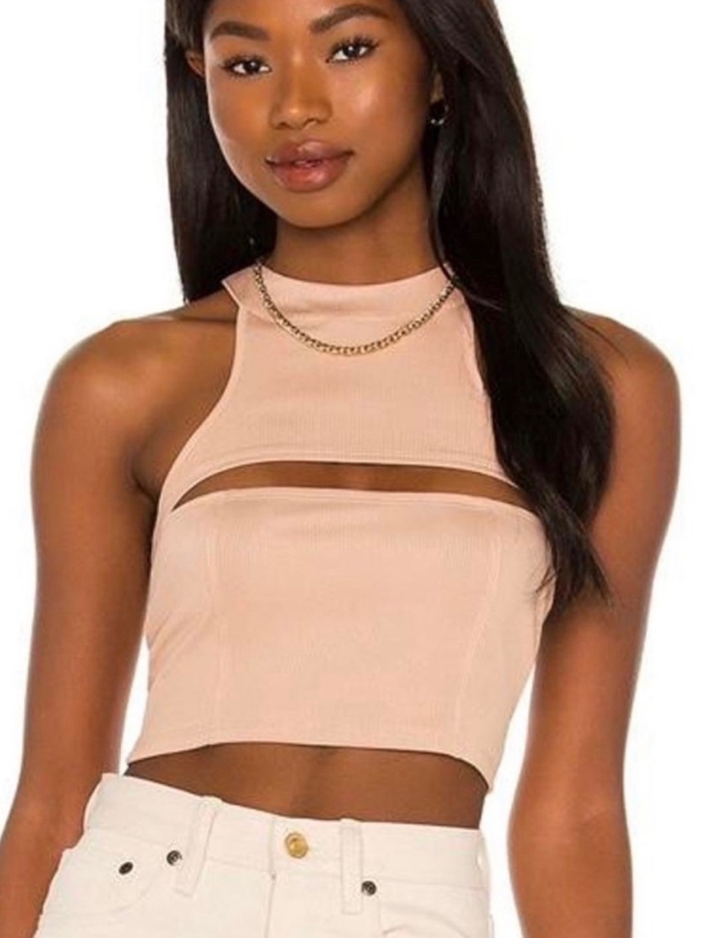 h:ours Moe Crop Tank